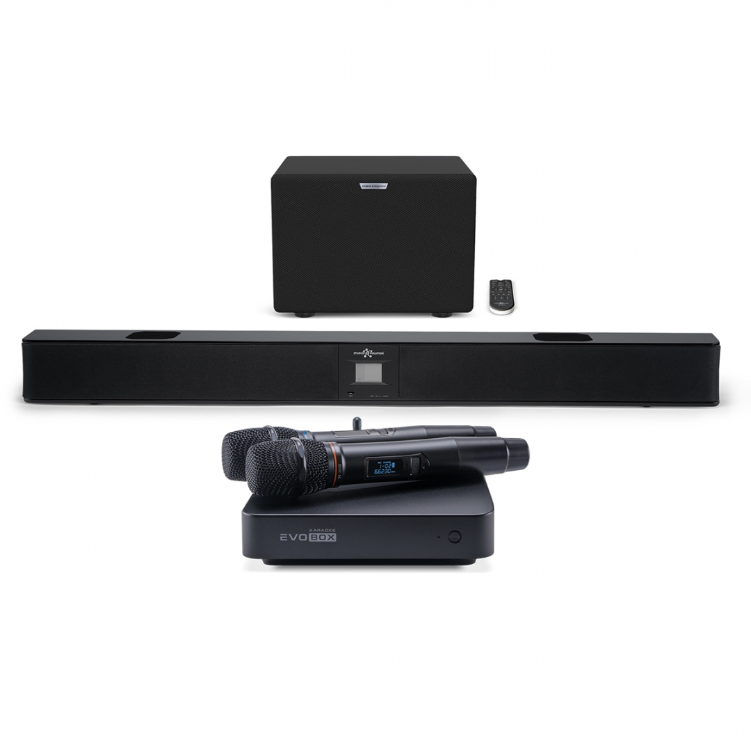караоке-комплект EVOBOX Plus + EvoSound Bar (саундбар с караоке) в Коломне