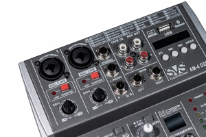 SVS Audiotechnik mixers AM-4 DSP Аналоговый микшерный пульт, 4-канала в Коломне